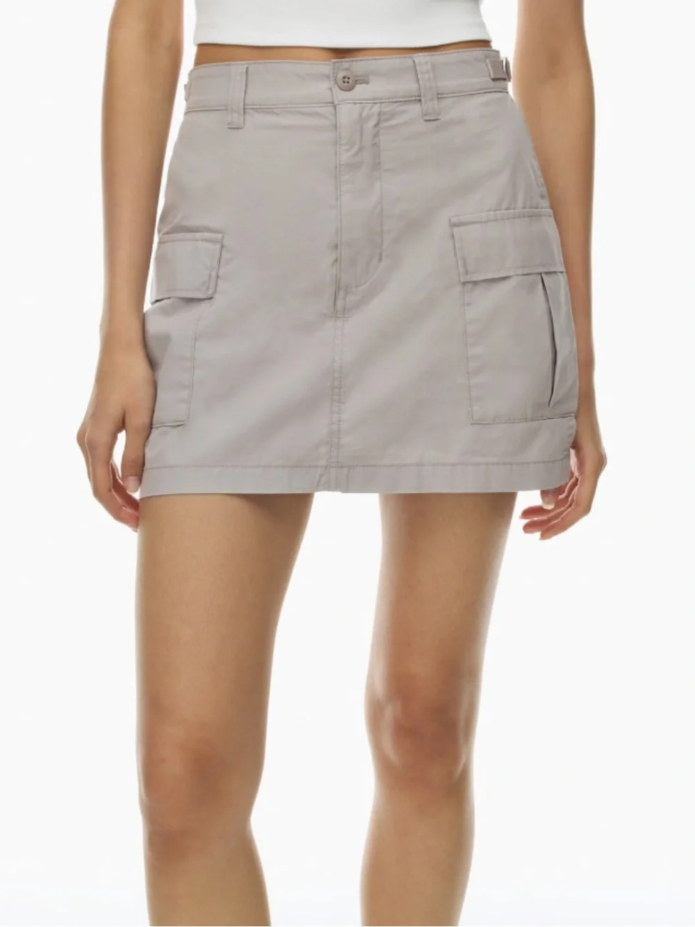 TNA Aritzia Supply Micro Cargo Skirt